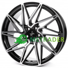 Keskin KT20 Future R18 W8 PCD5x112 ET30 DIA72.6 Black Front Polished