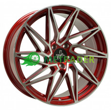 Keskin KT20 Future R19 W8.5 PCD5x112 ET45 DIA72.6 Candy Red Front Polished