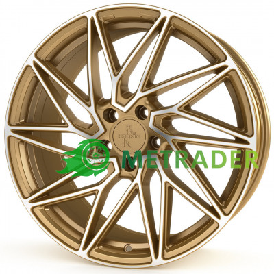 Keskin KT20 Future R19 W8.5 PCD5x112 ET45 DIA72.6 Gold Front Polish