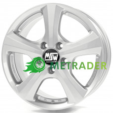 Msw 19 R14 W6 PCD4x100 ET38 DIA63.3 Silver