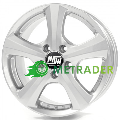 MSW 19 R18 W8 PCD5x120 ET45 DIA72.6 Silver
