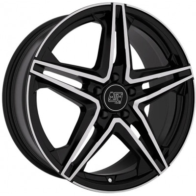 MSW 31 R19 W8.5 PCD5x112 ET38 DIA73.1 Gloss Black Full Polished