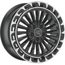MSW 32 R20 W8.5 PCD5x112 ET33 DIA66.5 Gloss Black Polished Lip