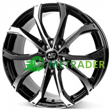 MSW 48 R19 W9 PCD5x112 ET29 DIA66.6 Gloss Black Full Polished