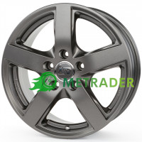 MSW 55 R16 W6.5 PCD5x112 ET49 DIA66.6 Matt Dark Grey