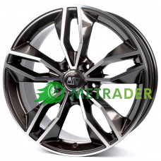 MSW 71 R17 W7.5 PCD5x100 ET35 DIA63.3 Gloss Dark Grey Full Polished