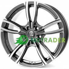 MSW 73 R17 W7.5 PCD5x114.3 ЕТ45 DIA73.1 Gloss Dark Grey Full Polished