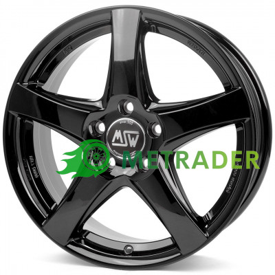 MSW 78 R17 W6.5 PCD5x112 ET38 DIA57.1 Gloss Black
