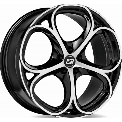 MSW 82 R20 W9 PCD5x110 ET31 DIA65.1 Gloss Black Full Polished
