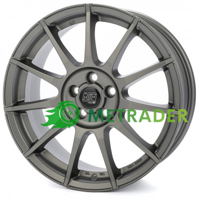MSW 85 R17 W7 PCD5x112 ET45 DIA73.1 Matt Gun Metal