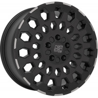 MSW 99 Van R18 W7.5 PCD5x120 ET55 DIA65.1 Matt Black Lip Polished