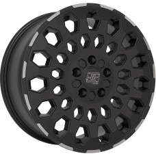 MSW 99 Van R18 W8 PCD5x120 ET53 DIA65.1 Matt Black Lip Polished