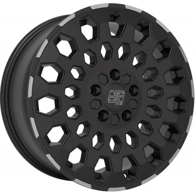 MSW 99 Van R18 W7.5 PCD5x130 ET57 DIA78.1 Matt Black Lip Polished