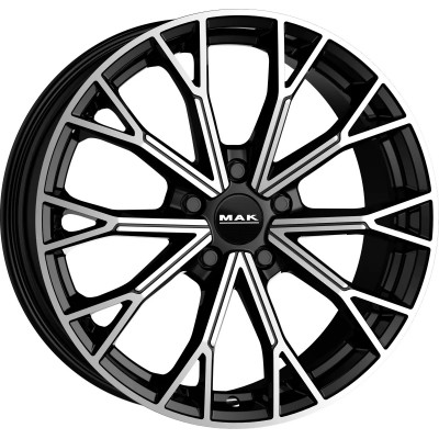 Mak Asphalt R19 W8 PCD5x112 ET44 DIA57.1 Black Mirror