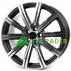 Mak Birmingham R19 W8 PCD5x108 ET45 DIA63.4 Gun Metal Mirror Face