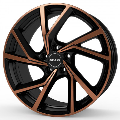 Mak Kassel R20 W8 PCD5x114.3 ET45 DIA76.1 Black Bronze