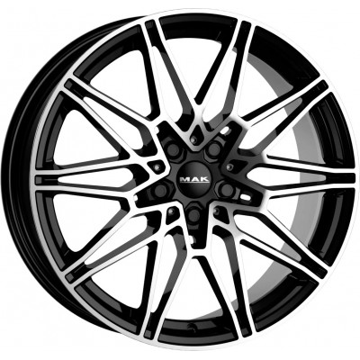 Mak Koenig R19 W8.5 PCD5x120 ET30 DIA72.6 Black Mirror