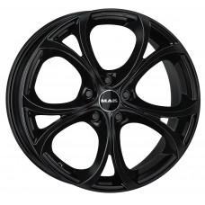 Mak Lario R18 W8 PCD5x110 ET34 DIA65.1 Gloss Black