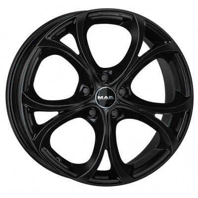 Mak Lario R18 W8 PCD5x110 ET41 DIA65.1 Gloss Black