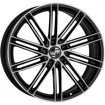 Mak Leipzig R20 W9.5 PCD5x130 ET68 DIA71.6 Dark Black Polished