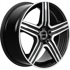 Mak Lewis-D R20 W9.5 PCD5x112 ET22 DIA66.6 Black Mirror