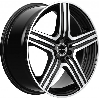 Mak Lewis-D R21 W11 PCD5x112 ET49 DIA66.6 Black Mirror