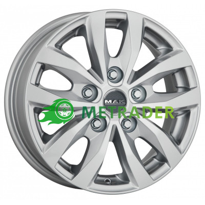 Mak Load 5 R16 W6.5 PCD5x120 ET50 DIA65.1 Silver