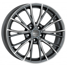 Mak Mark R18 W9 PCD5x120 ET28 DIA72.6 Gun Metallic Mirror