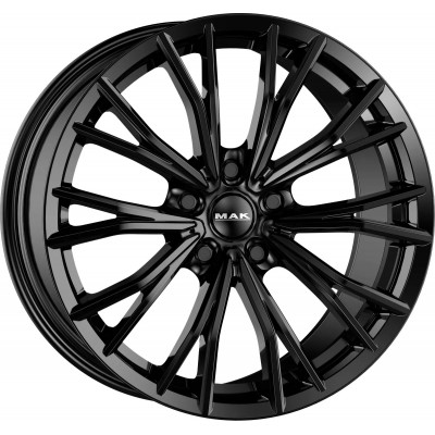 Mak Mark-D R20 W9 PCD5x112 ET44 DIA66.6 Black Gloss