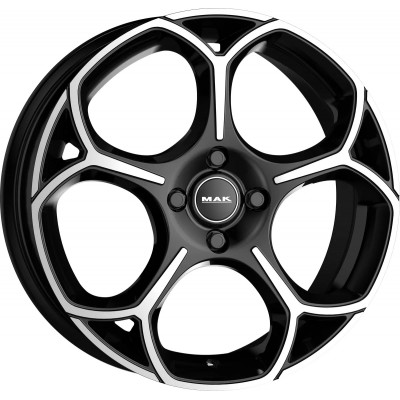 Mak Monza R18 W7.5 PCD5x108 ET42 DIA65.1 Black Mirror