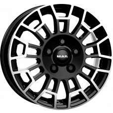 Mak Nomand 2 R17 W7.5 PCD6x114.3 ET45 DIA66.1 Black Mirror