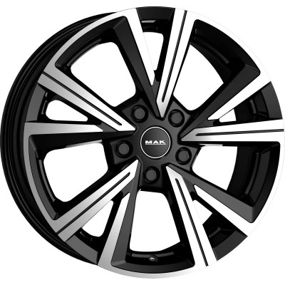 Mak Qvarz R17 W7 PCD5x100 ET39 DIA57.1 Black Mirror