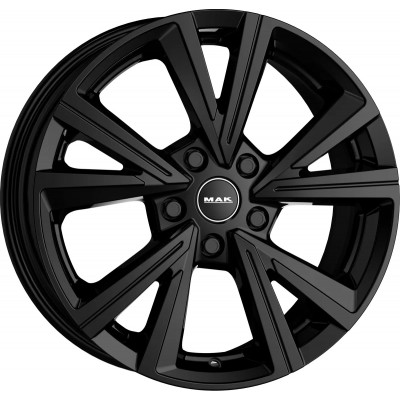 Mak Qvarz R17 W7 PCD5x112 ET45 DIA57.1 Gloss Black