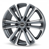 Mak Safari 6 R17 W6.5 PCD6x120 ET50 DIA74.5 GunMetal Mirror