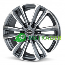 Mak Safari 6 R17 W7.5 PCD6x114.3 ET30 DIA66.1 Gun Metal Mirror