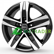 Mak Stone 5 R18 W7.5 PCD5x112 ET45 DIA66.6 Black Mirror