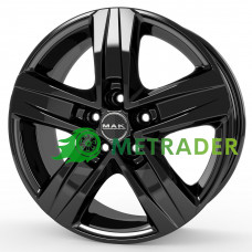 Mak Stone 5 R18 W7.5 PCD5x114.3 ET40 DIA67.1 Gloss Black