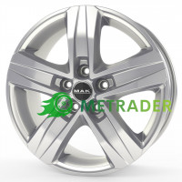 Mak Stone 5 R16 W6.5 PCD5x112 ET50 DIA66.6 Silver