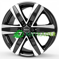 Mak Stone 6 R18 W8 PCD6x139.7 ET35 DIA106.1 Black Mirror
