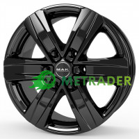 Mak Stone 6 R20 W8.5 PCD6x139.7 ET30 DIA100.1 Gloss Black