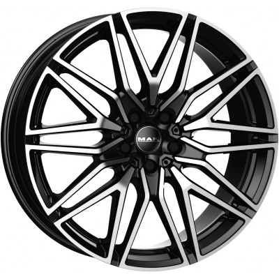 Mak Sturm R21 W9.5 PCD5x120 ET18 DIA66.6 Black Mirror