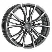 Mak Union R18 W8 PCD5x112 ET49 DIA57.1 Gun Metallic Mirror