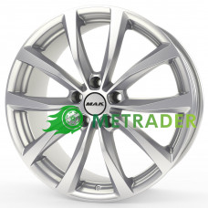 Mak Wolf R19 W7.5 PCD5x112 ET50 DIA57.1 Silver