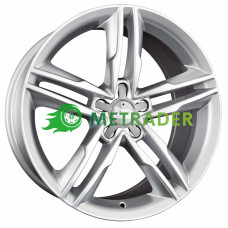 Mam A1 R19 W8 PCD5x112 ET30 DIA66.5 Silver Painted