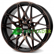 Mam B2 R20 W8.5 PCD5x112 ET45 DIA72.6 Matt Black Bronze