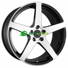 Meisterwerk Wheels MW05 R19 W9.5 PCD5x112 ET32 DIA66.6 Black Polished