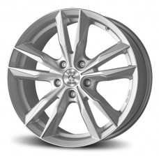 Momo Fast R16 W6.5 PCD5x108 ET40 DIA72.3 Glossy Silver