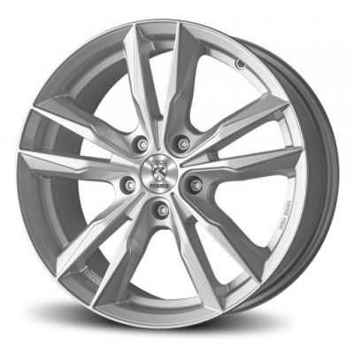 Momo Fast R16 W6.5 PCD5x108 ET40 DIA72.3 Glossy Silver