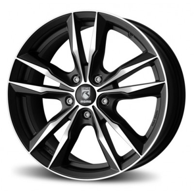 Momo Fast R17 W7.5 PCD5x108 ET45 DIA72.3 Matt Black Polished