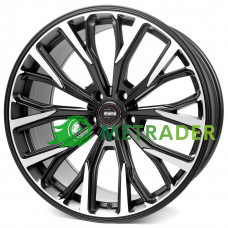 Momo RF02 R20 W10 PCD5x112 ET20 DIA66.6 Matt Black Diamond Cut